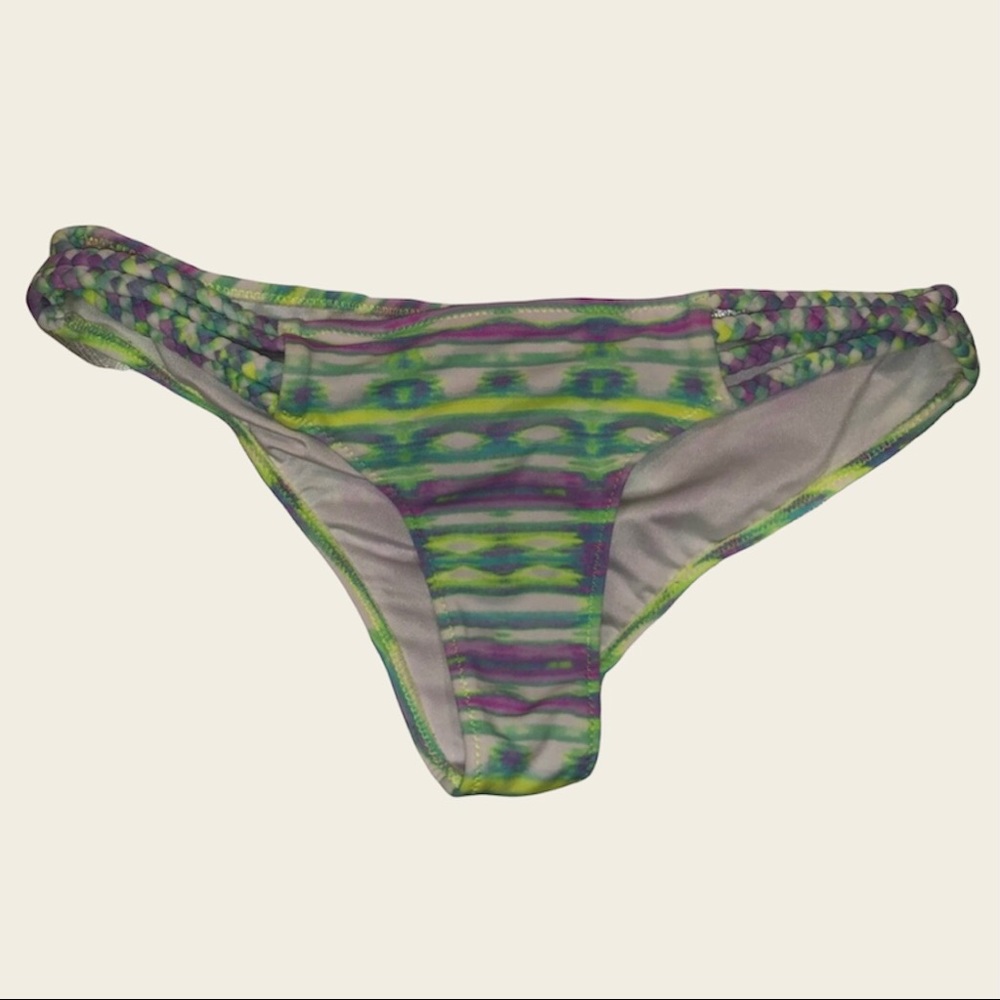 Victoria’s Secret — Neon Tribal Swim Bottoms
